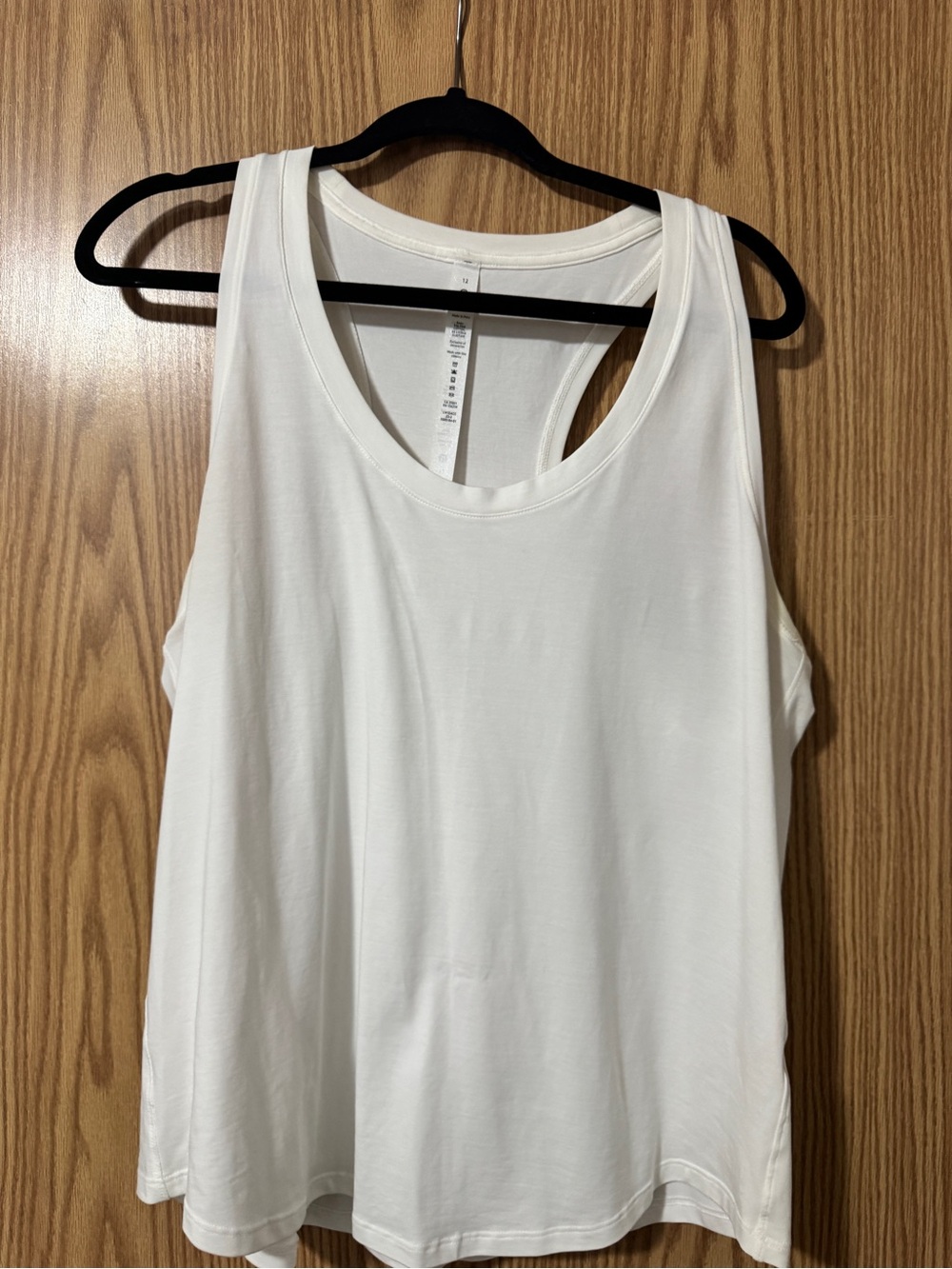 lululemon athletica White Muscle Tank